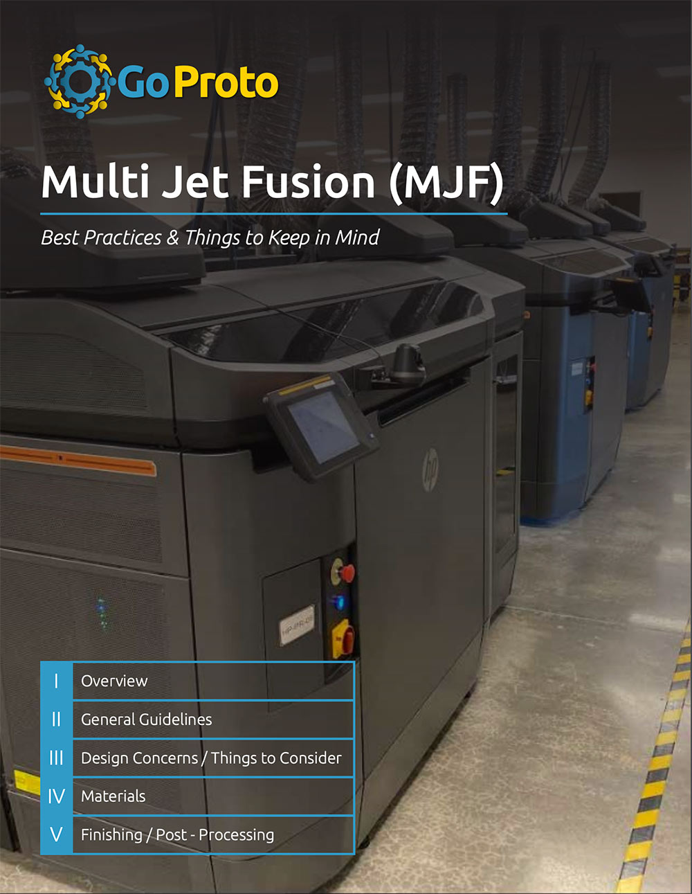 Multi Jet Fusion Design Guide cover image